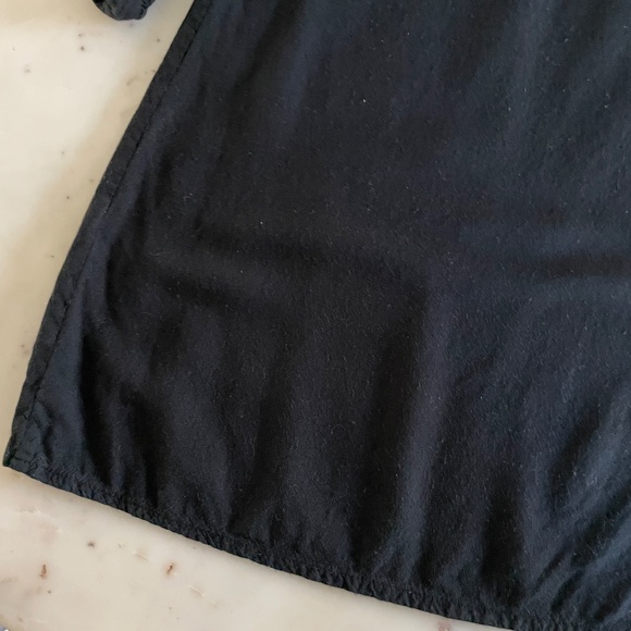 Lucky Brand Black Floral Embroidered Mini Dress - Picture 8 of 11